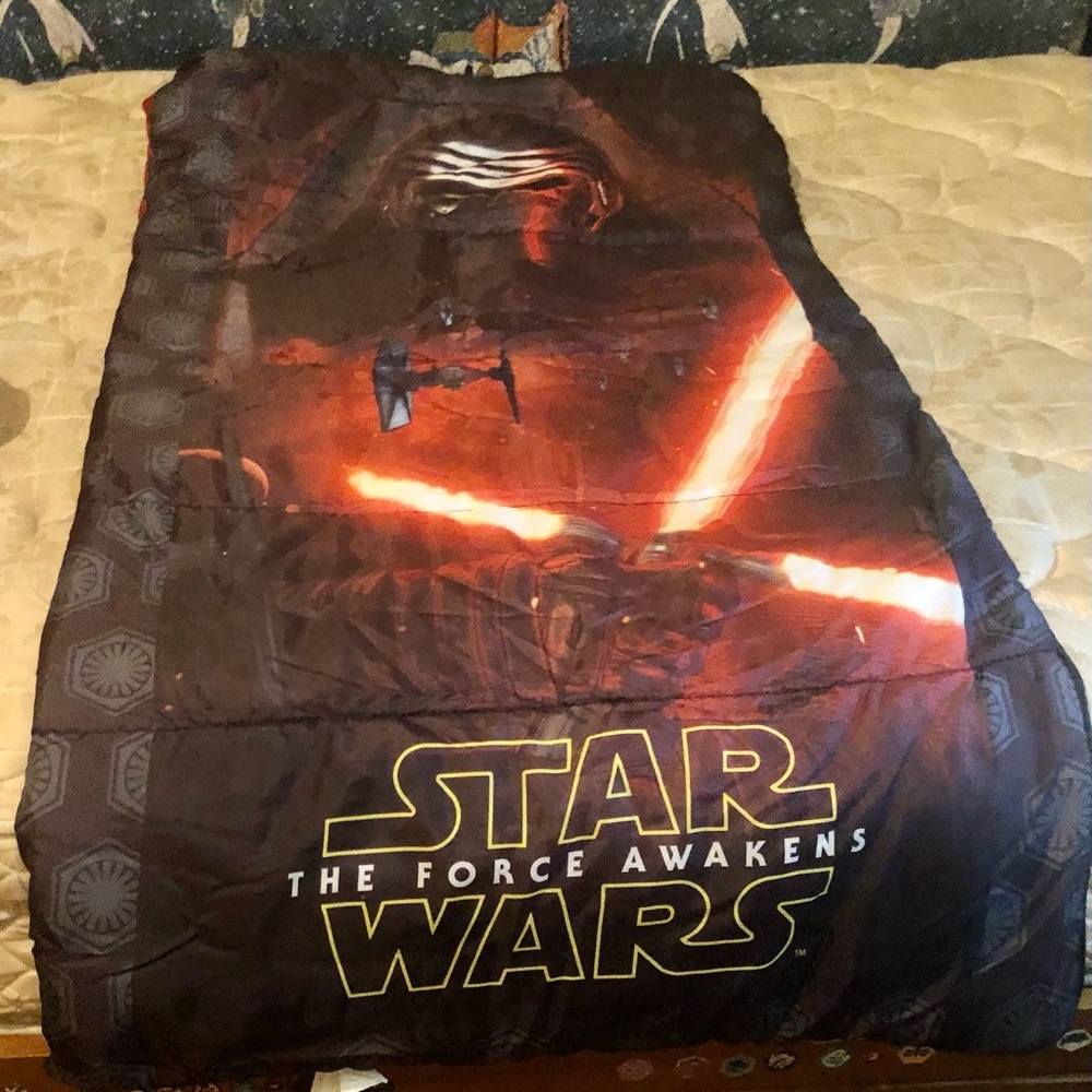 Star Wars sleeping bag